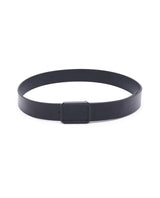 Men's Snape Black Genuine Leather Non-Reversible Smooth Grain Belt