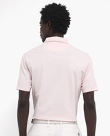 Men's Pink Casual Regular Fit Solid Half Sleeves Polo Tshirt