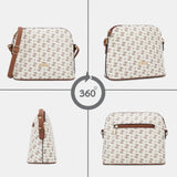 Women's White Casual Printed Sling Bag