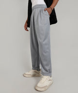 Men's Moon Grey Tailored Heathered Trouser
