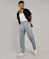 Men's Moon Grey Tailored Heathered Trouser