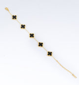 Women's Black Casual Bracelet