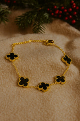 Women's Black Casual Bracelet