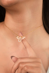 Women's Gold Casual Chain Pendant