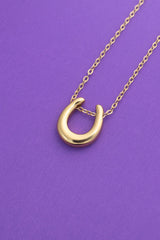Women's Gold Casual Chain Pendant