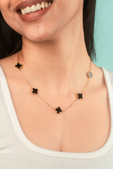 Women's Black Casual Chain