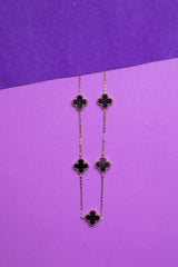 Women's Black Casual Chain