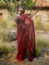 Women's Multicolor Slub Saree