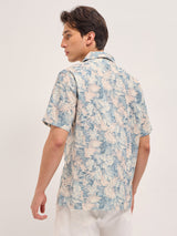 Men's Multicolor Casual Printed Regular Fit Half Sleeves Shirt