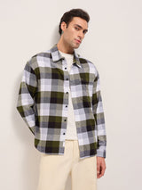 Men's Multicolor Casual Checked Regular Fit Full Sleeves Shirt