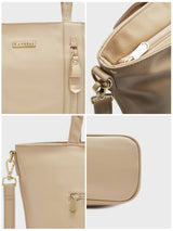 Women's Skin Faux Leather Tote Bag 18L