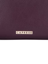 Women's Plum Faux Leather Tote Bag 9L