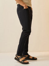 Men's Blue Casual Slim Fit Solid Trouser