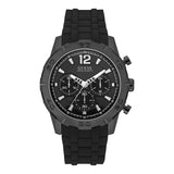 Men's Black Solid Round 46 mm Analogue Watch - U1350G2M