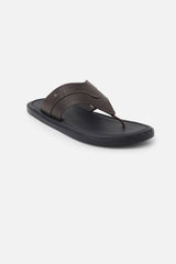 Men's Brown Casual Synthetic Sandal