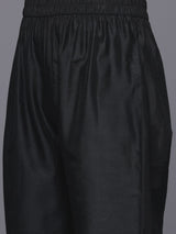 Women's Grey Floral Printed Round Neck Straight Kurta Paired With Bottom And Printed Dupatta.