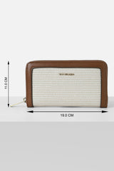 Women's White Casual Wallet