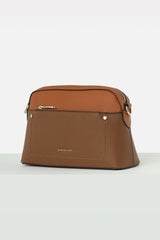 Women's Brown Casual Sling Bag