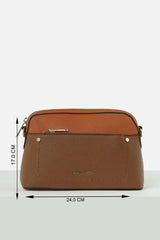Women's Brown Casual Sling Bag