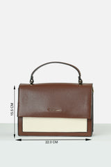 Women's Brown Casual Satchel