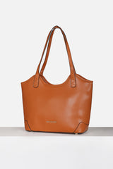 Women's Brown Casual Tote Bag