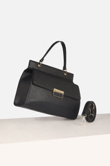 Women's Black Casual Hand Bag