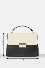 Women's Black Casual Satchel