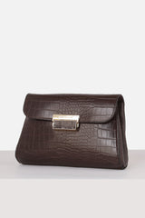 Women's Brown Casual Sling Bag