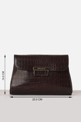 Women's Brown Casual Sling Bag