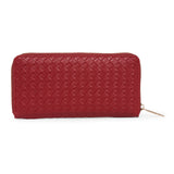 Women's Red Casual Solid Wallet