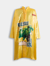 Kids Yellow Zipper Raincoat