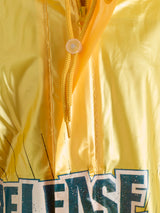 Kids Yellow Zipper Raincoat