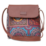 Women's Multicolor Vegan Leather Finish Sling Bag - 5.6L