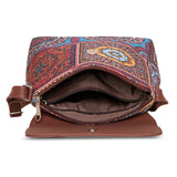 Women's Multicolor Vegan Leather Finish Sling Bag - 5.6L