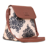 Women's Multicolor Vegan Leather Finish Sling Bag - 5.6L