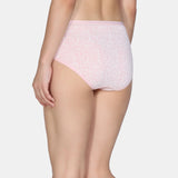 Women's Multicolor Medium Rise Full Coverage Hipster Panty - Set of 3