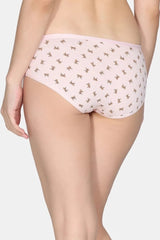 Women's Multicolor Low Rise Full Coverage Hipster Panty - Set of 3