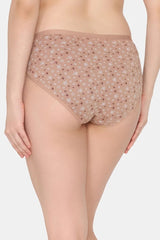 Women's Multicolor Mid Rise Full Coverage Hipster Panty - Set of 3