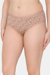 Women's Multicolor Mid Rise Full Coverage Hipster Panty - Set of 3