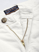Men's Slim Fit Solid Mid Rise Shorts