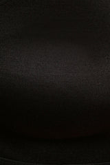 Women's Black Solid Cotton Bra