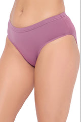 Women's Multicolor Solid Cotton Panties - Pack of 3
