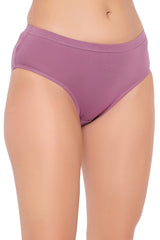 Women's Multicolor Solid Cotton Panties - Pack of 3