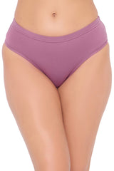 Women's Multicolor Solid Cotton Panties - Pack of 3