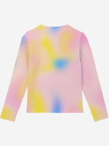 Girls Multicolor Casual Regular Fit Full Sleeves Tshirt