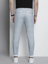 Men's Slim Fit Abstract Mid Rise Stretchable Chinos