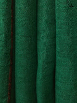 Women's Green Mul Cotton Saree