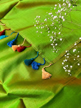 Women's Green Silk Saree