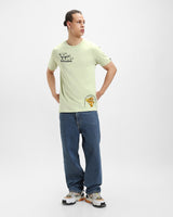 Men's Green More Cheese Graphic Printed Tshirt