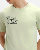 Men's Green More Cheese Graphic Printed Tshirt
